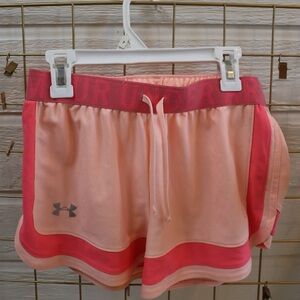 Under Armour Coral and Pink Shorts